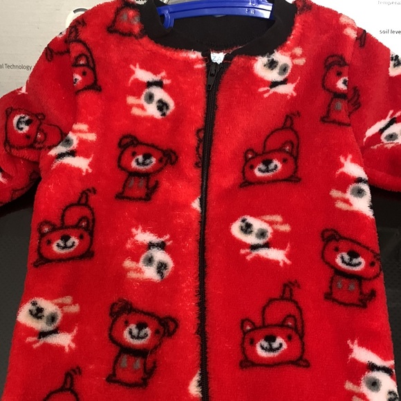 Boys fleece plush pajama dog - Picture 2 of 4